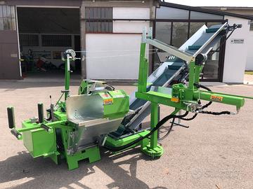Sega circolare con spaccalegna 15t e nastro da 4m