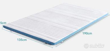 Topper sfoderabile come nuovo