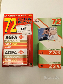 Rullini macchina fotografica analogica