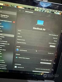 Macbook M1 FUNZIONA! 512 GB 16 GB DI RAM(LEGGI)
