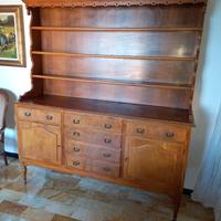 credenza piattaia in legno massello