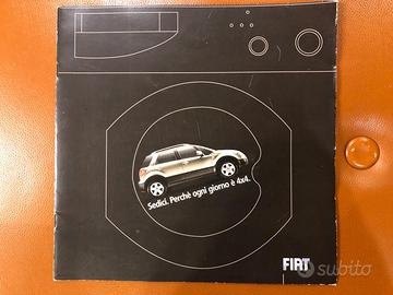 Depliant brochure fiat sedici