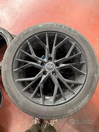 Cerchi e gomme invernali Audi A4 e A6 da 18.