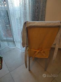 8 Coprisedie marchio " Via Roma"