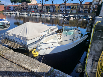 Marea 19 con motore yamah 100 cv e carrello strada