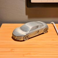 Modellino Audi R8 in alluminio