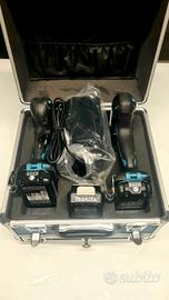 Makita kit avvitatore a percussioni con 3 batterie