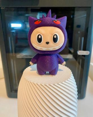 Labubu x Pokemon - Gengar