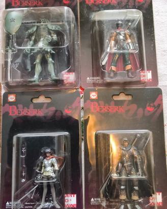 Berserk 5 figure Guts Griffith Casca skull knight