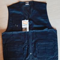 gilet uomo nuovo blu