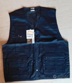 gilet uomo nuovo blu