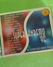 2 cassette audio SuperSanremo 1996