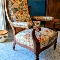Poltrona antica fine '800