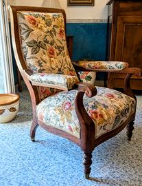 Poltrona antica fine '800
