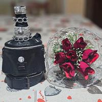 Bottiglia diffusore profumo/portafiori 