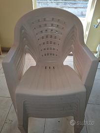 Sedie in plastica