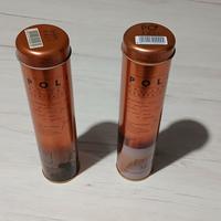 2 Contenitori metallo grappe Poli da collezione