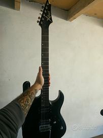 Cort X1 Chitarra elettrica Black Satin