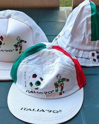 Set cappelli  mondiali italia 90'