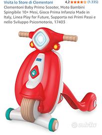 Carrellino primi passi Clementoni primo Scoter