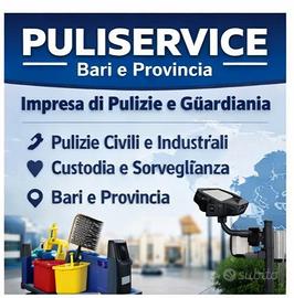 Impresa di pulizie e guardiania - bari e prov