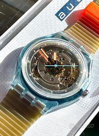 Swatch Automatic Blue Matic San100 del 1991