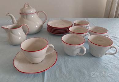 Servizio da té per 6, porcellana Seltmann Weiden