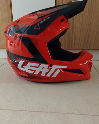 Casco moto Leatt 2.5 red