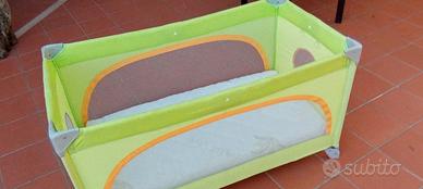 Chicco - Lettino da viaggio/campeggio+materassino