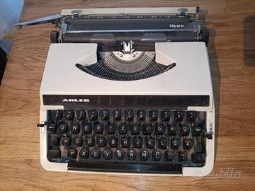 Macchina da scrivere adler tippa anni 70