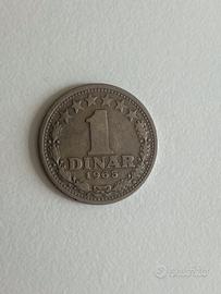 8 monete: Dinari ex Jugoslavia dal 1965 al 1982