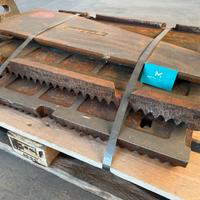 Mascelle, corazze, martelli per frantoi e mulini