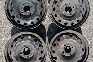 Set 4 Cerchi in acciaio Mefro 14" - 5.5J ET34