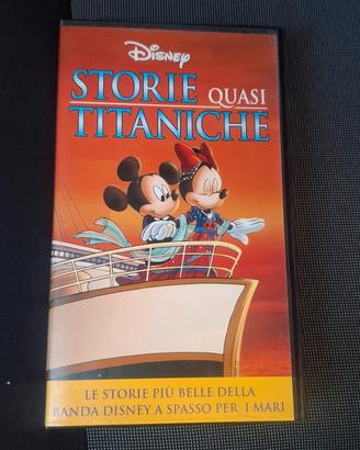 VHS Disney Storie Quasi Titaniche 


