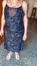 Abito elegante con strass