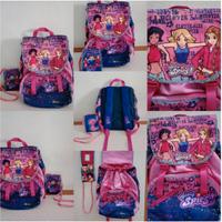 Zaino Rosa Fucsia & Blu Jeans Totally Spies 2004