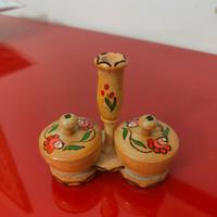 Saliera pepiera artigianale sovietica