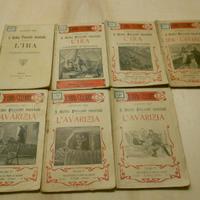 Lotto 7 vol E. Sue - I sette peccati mortali 1909