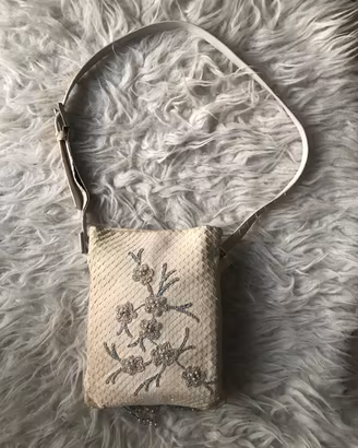 Pochette Ape Regina, originale, VERO PITONE