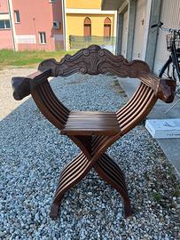 Sedia in legno vintage