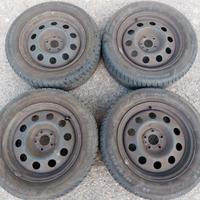 N.4 Cerchi 6Jx15 5x98 pneumatici 195/60 R15 88V