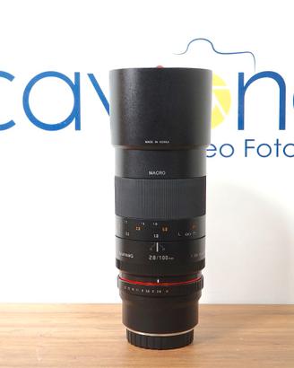 Samyang 100mm f/2.8 ED UMC Macro (Fuji x-mount)