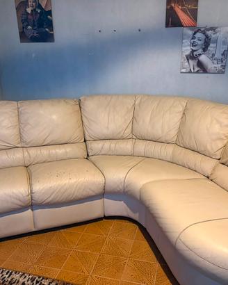 Divano in pelle