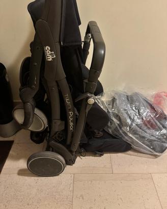 Passeggino trio gemellare cam twin pulsar