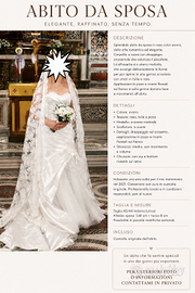 Abito da sposa
