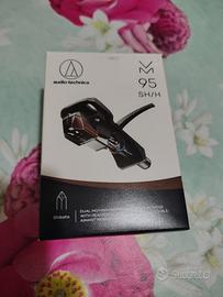 Testina con puntina Audio technica AT VM95 SH