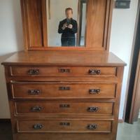 comò camera da letto mis.108x100x52 cm