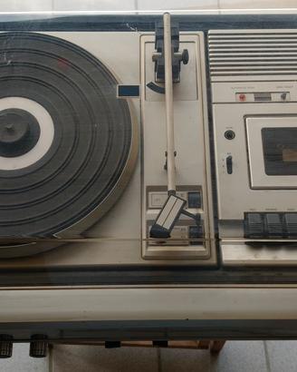 Stereo Vintage Philips 972 con Casse e Giradischi