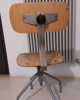 Sedie vintage industriali