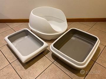 Lettiera molto grande per gatto